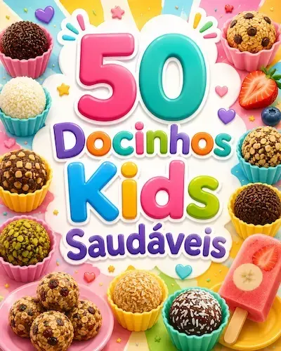 50 Docinhos Kids Saudáveis
