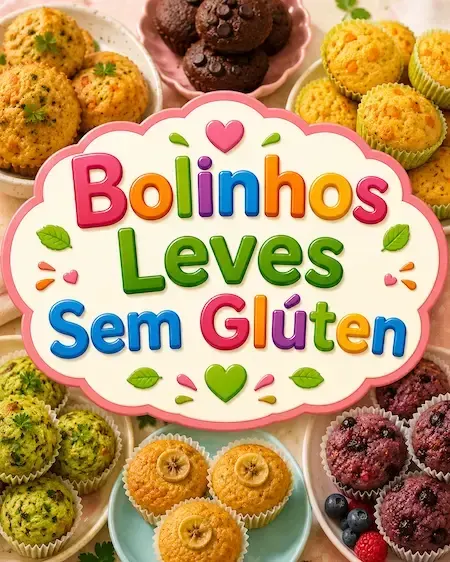 Bolinhos Leves Sem Glúten